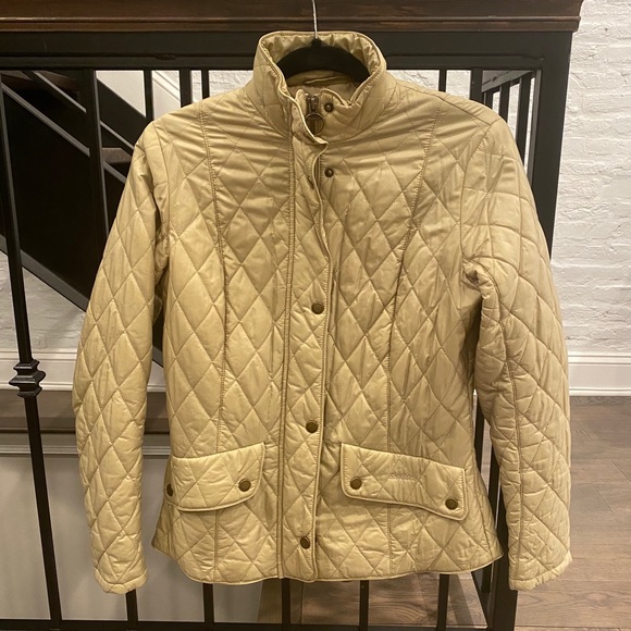 tan barbour jacket